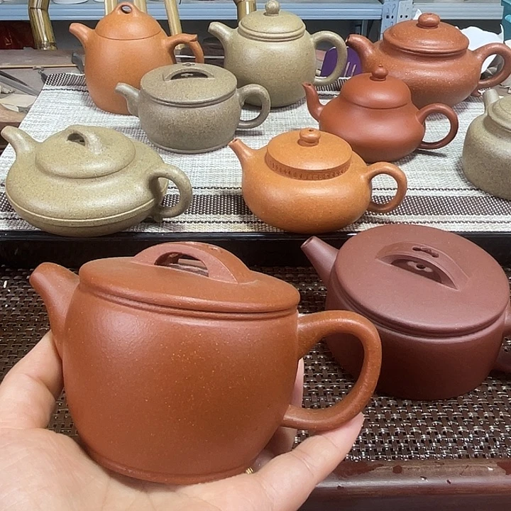 自***…茶壶紫砂汉瓦200毫升