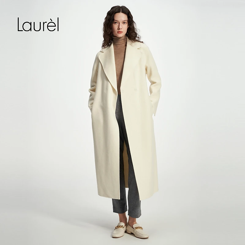 【丽公主专享】LAUREL系带女士大衣LWD333D03500