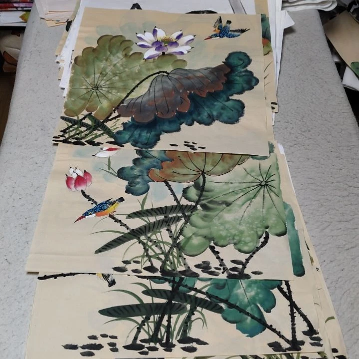 瑞***姐国画国画花鸟花鸟花鸟