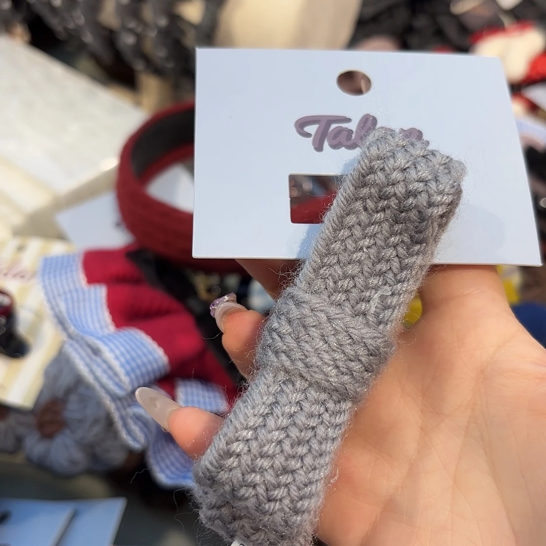 皮质铁合金发饰发夹