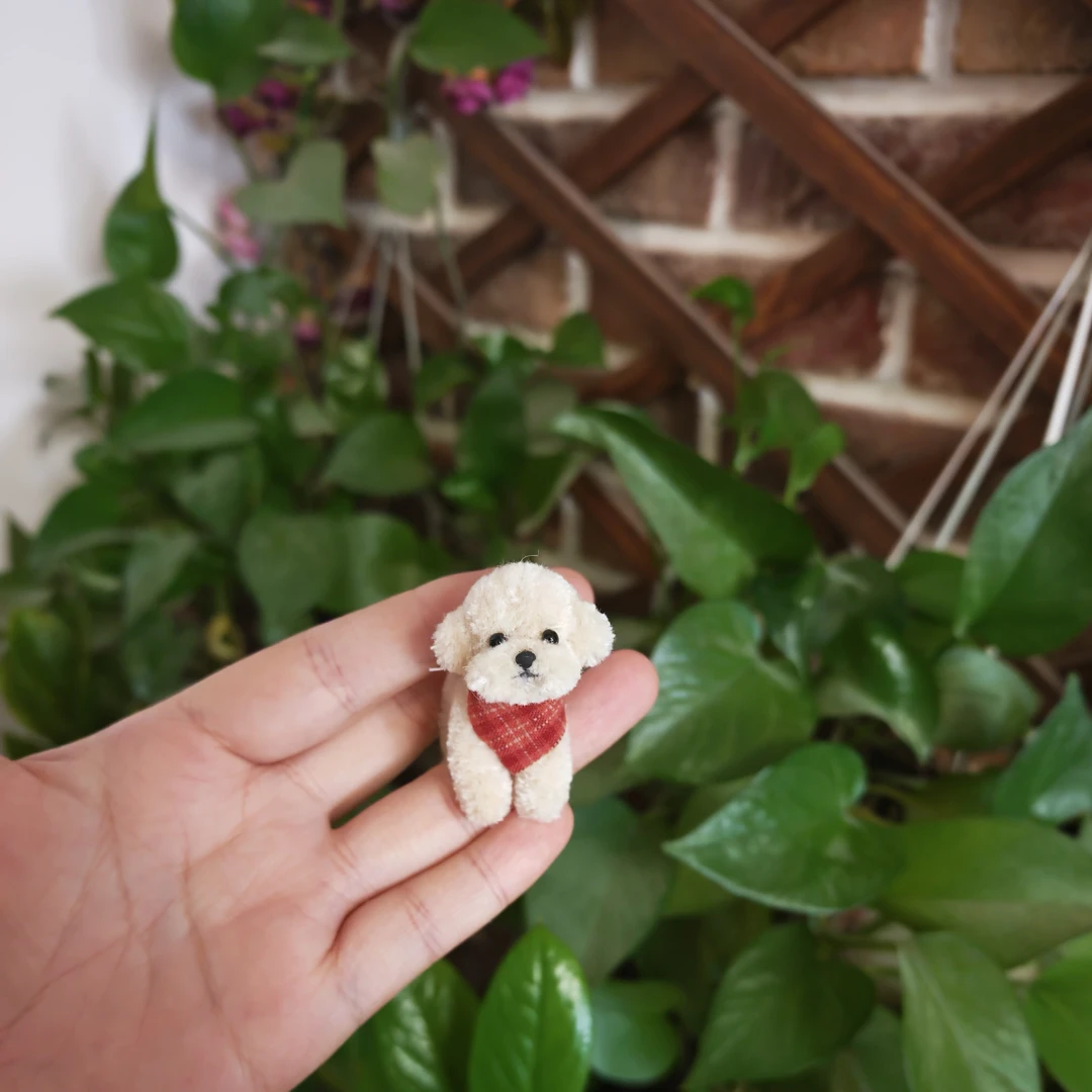 【直播间选款】迷你小狗(单色)羊毛扭扭棒扭棒小狗4~5cm