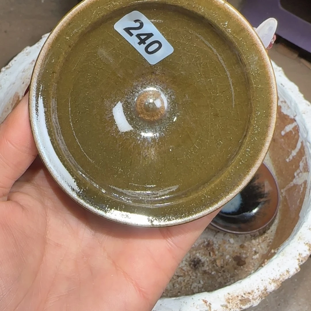 茶盏龙窑柴烧原矿原釉240