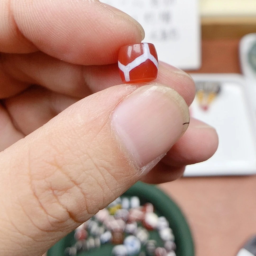 玛瑙/玉髓7.8×7.2未镶嵌