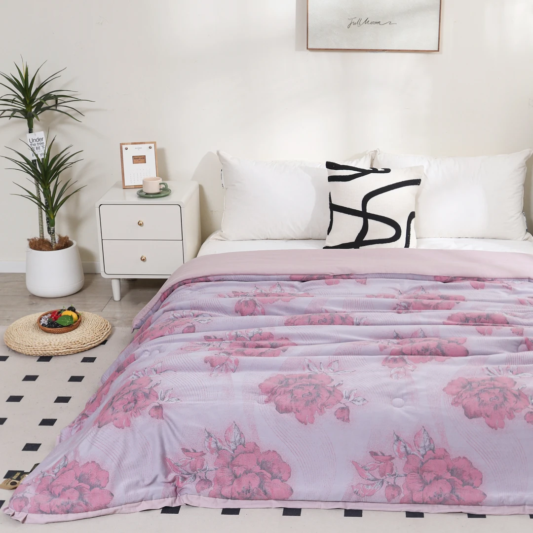 【北奈かわ会社】高奢埃及棉羊绒冬被 200*230 醉花间