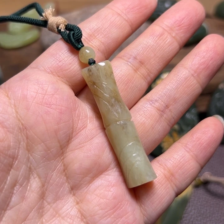 风***6岫岩河磨玉（透闪石质玉）未镶嵌颈饰