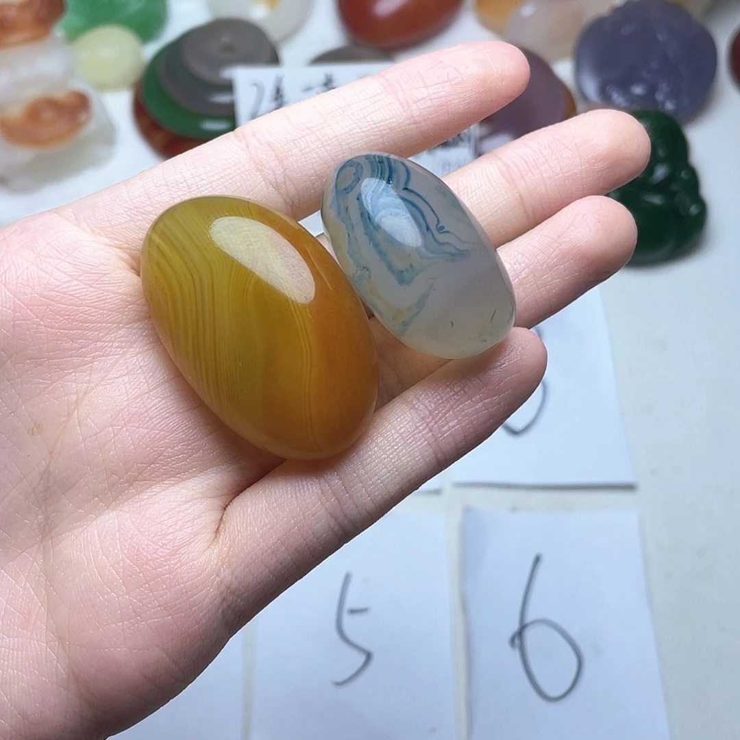 未镶嵌玛瑙/玉髓珠宝奇石