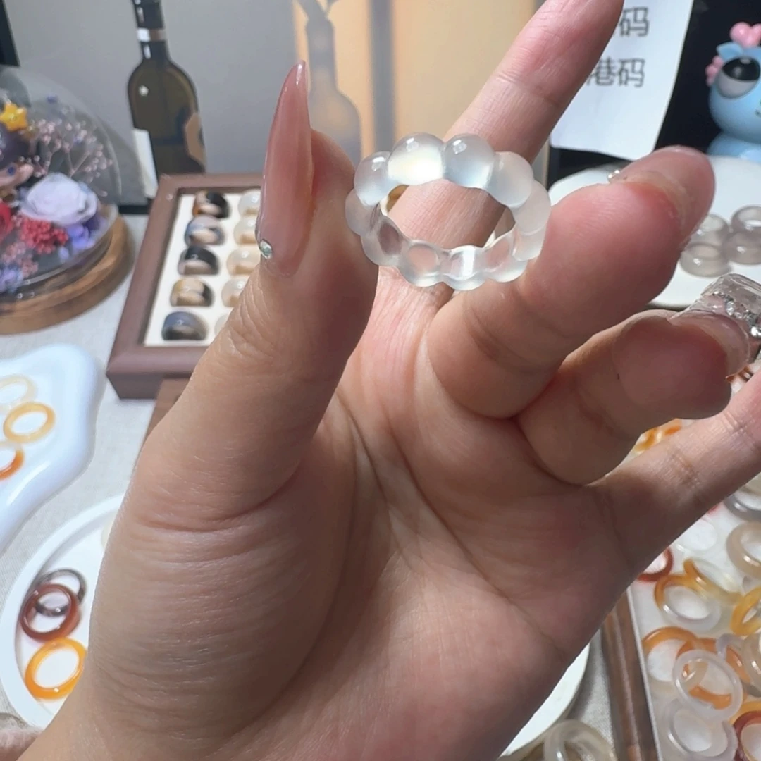 未镶嵌戒指玛瑙/玉髓553港12