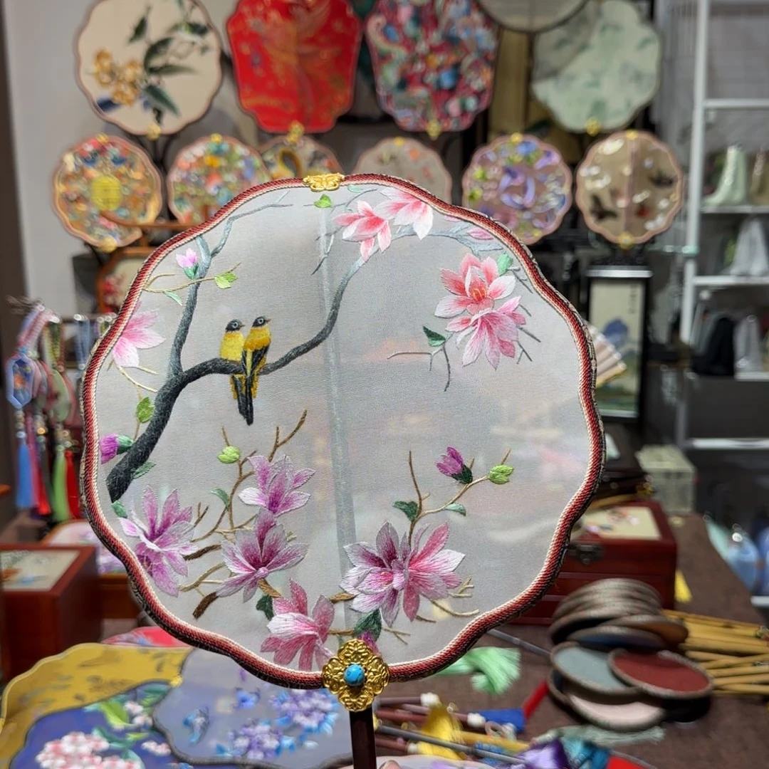刺绣冷*纯手工苏绣双面绣