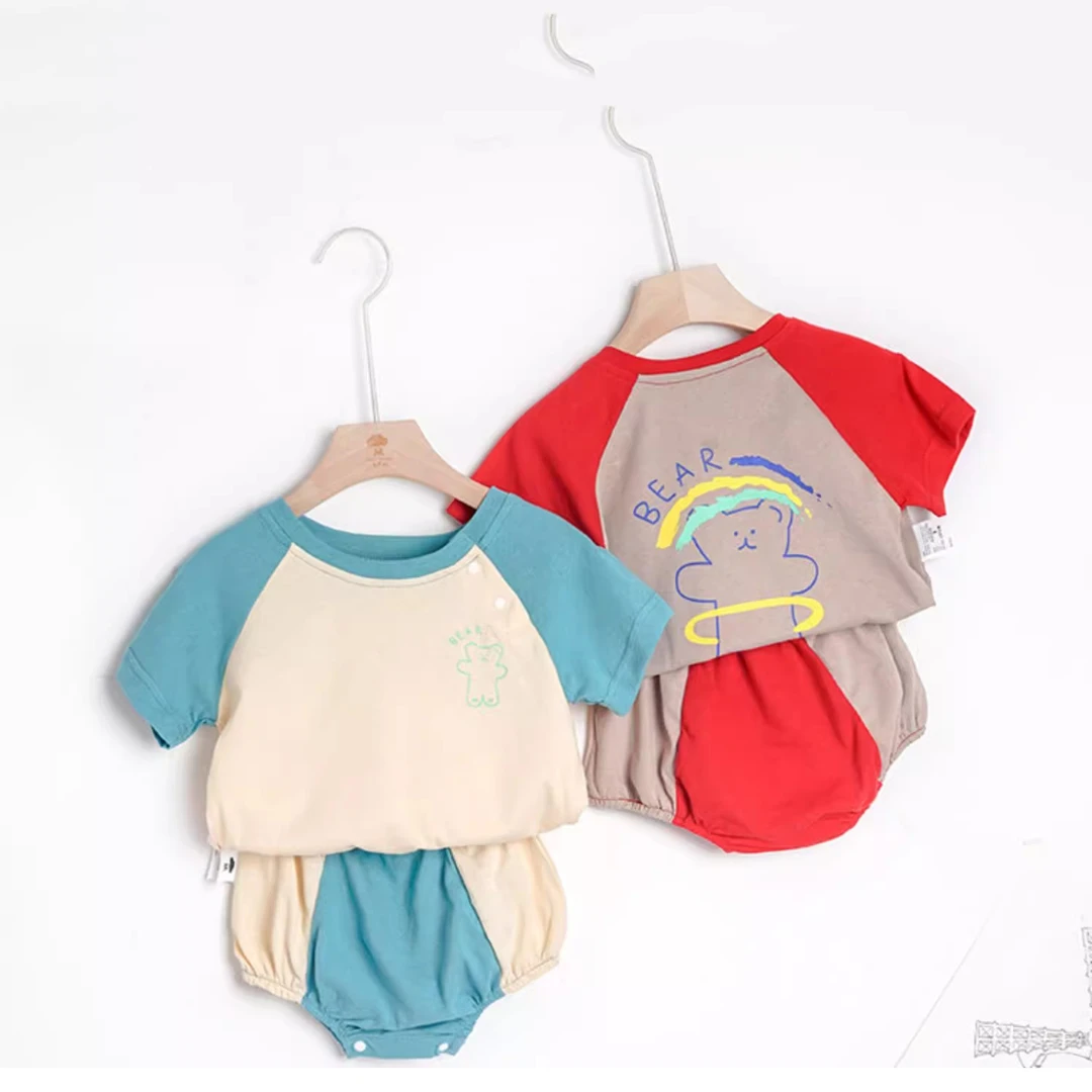 XT213049夏季儿童套装两件套