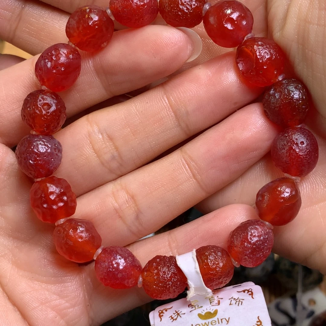 未镶嵌玛瑙/玉髓珠宝半成品