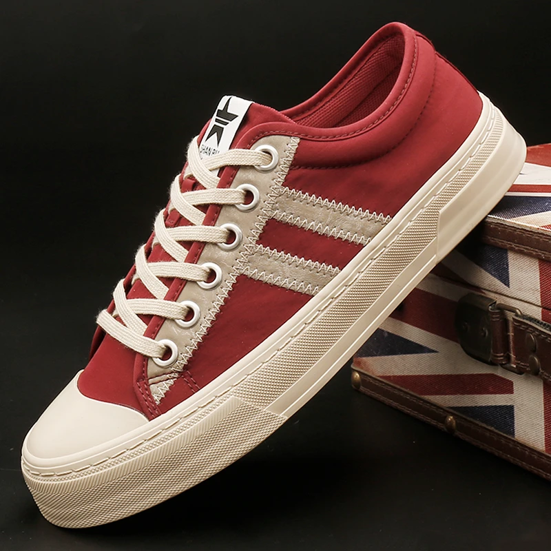 25139 春季男士帆布鞋时尚低帮男鞋休闲百搭透气潮流舒适软底布鞋