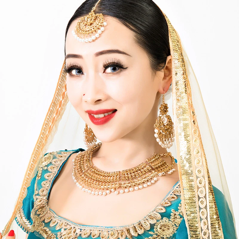 依曼之舞F150耳环配饰新疆舞配饰依曼印度百搭舞蹈饰品