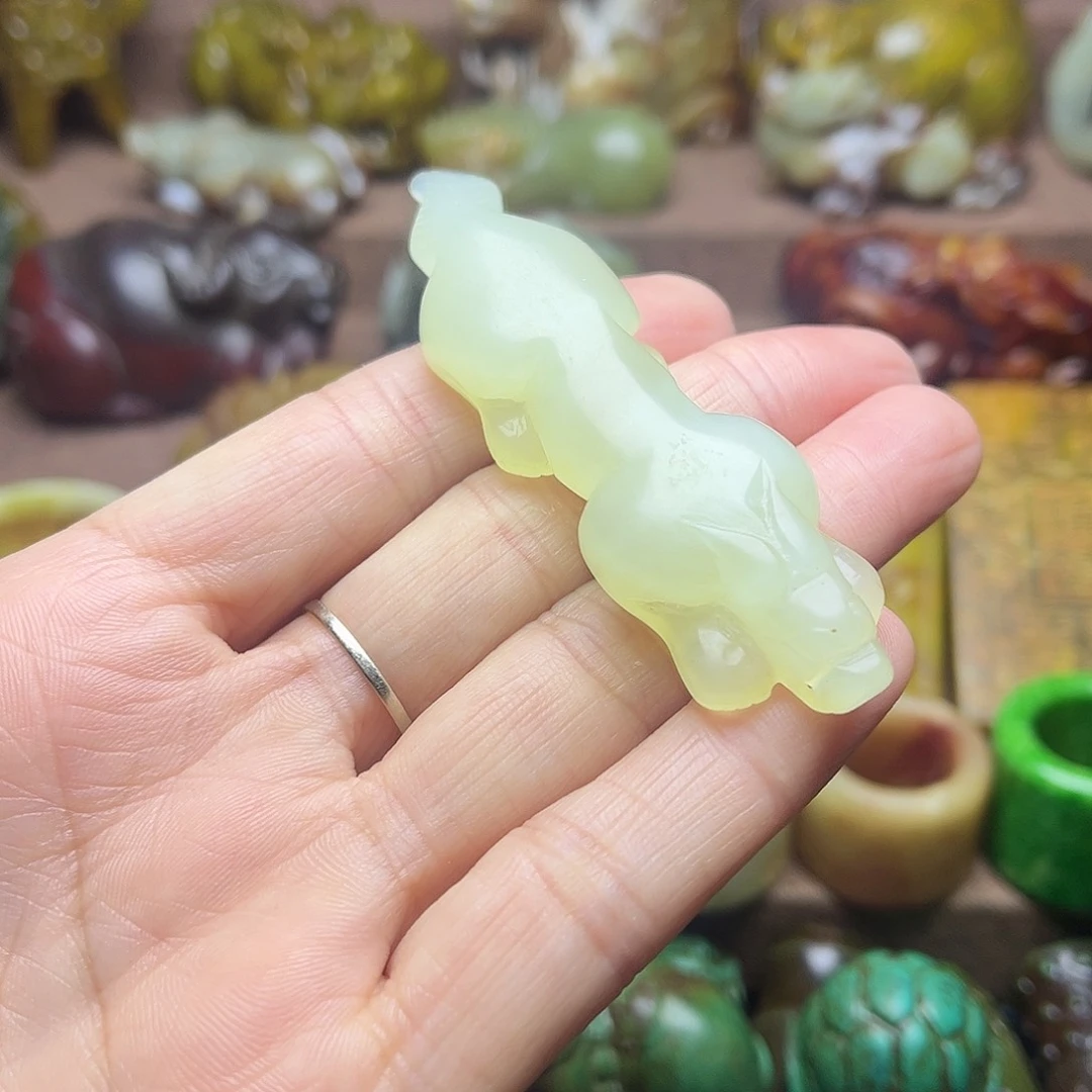 白玉菩提吊坠29。。