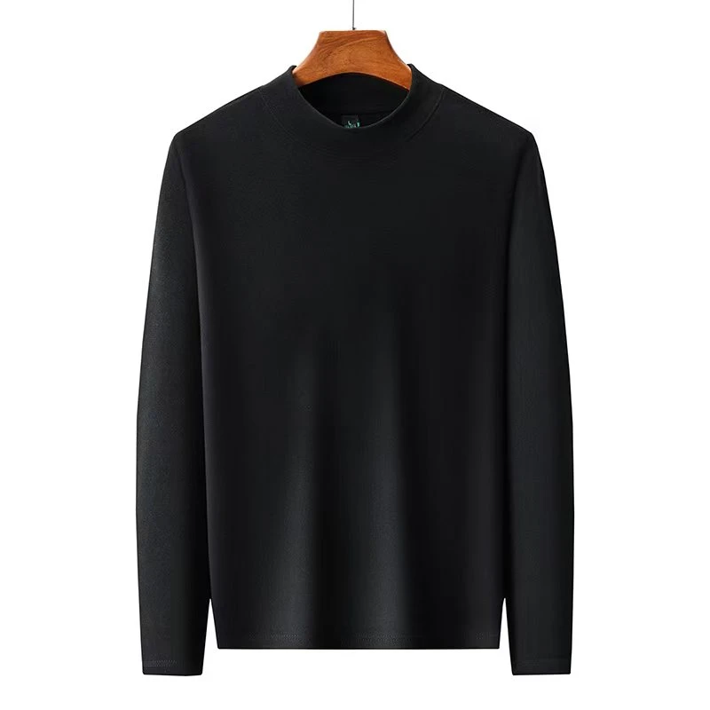 男士休闲百搭德绒高领上衣D999【五色可选】