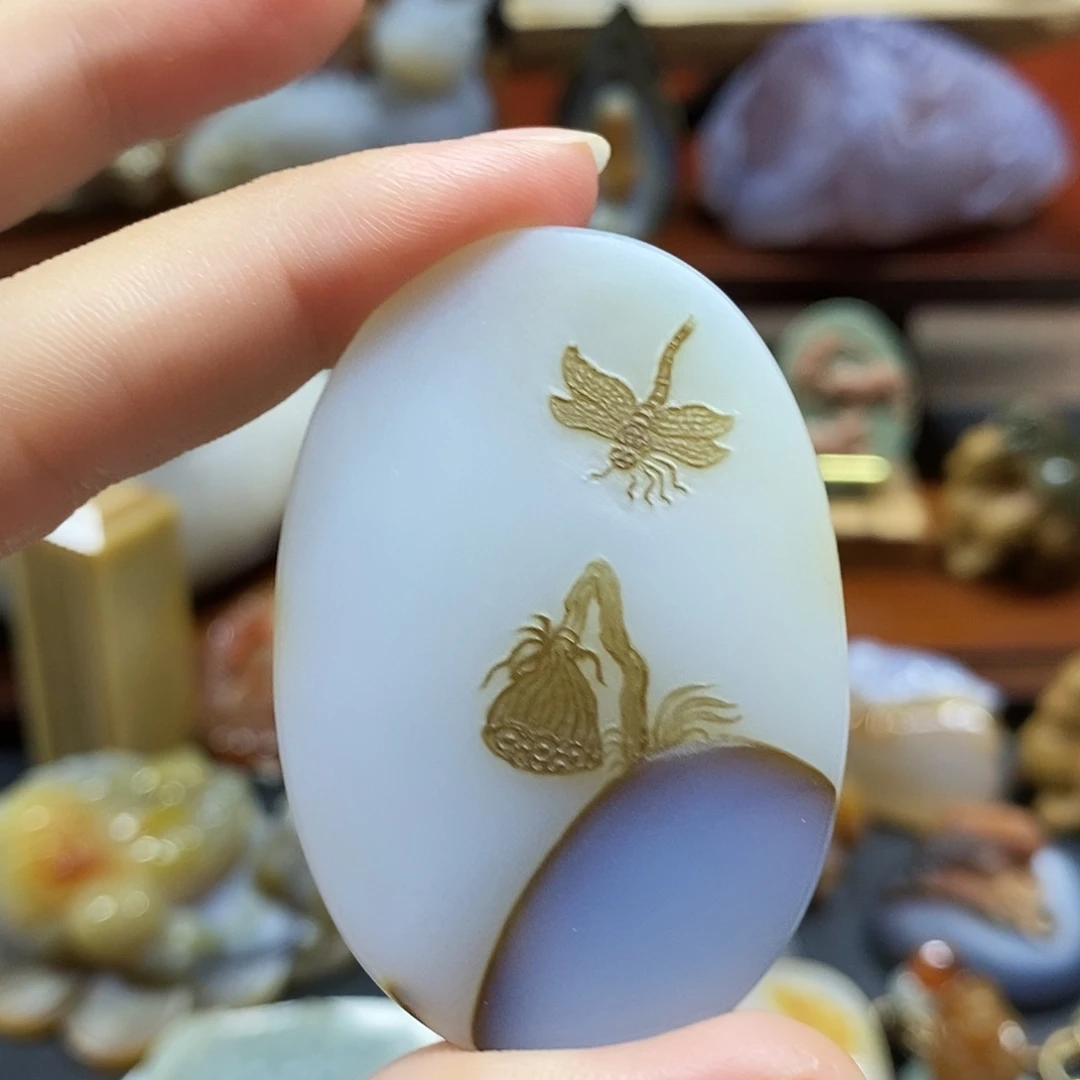 玛瑙/玉髓未镶嵌颈饰