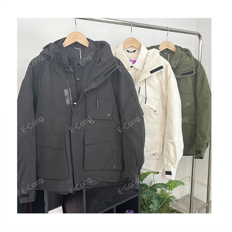 1111小众设计师款潮牌INS风三合一两件套三防羽绒服