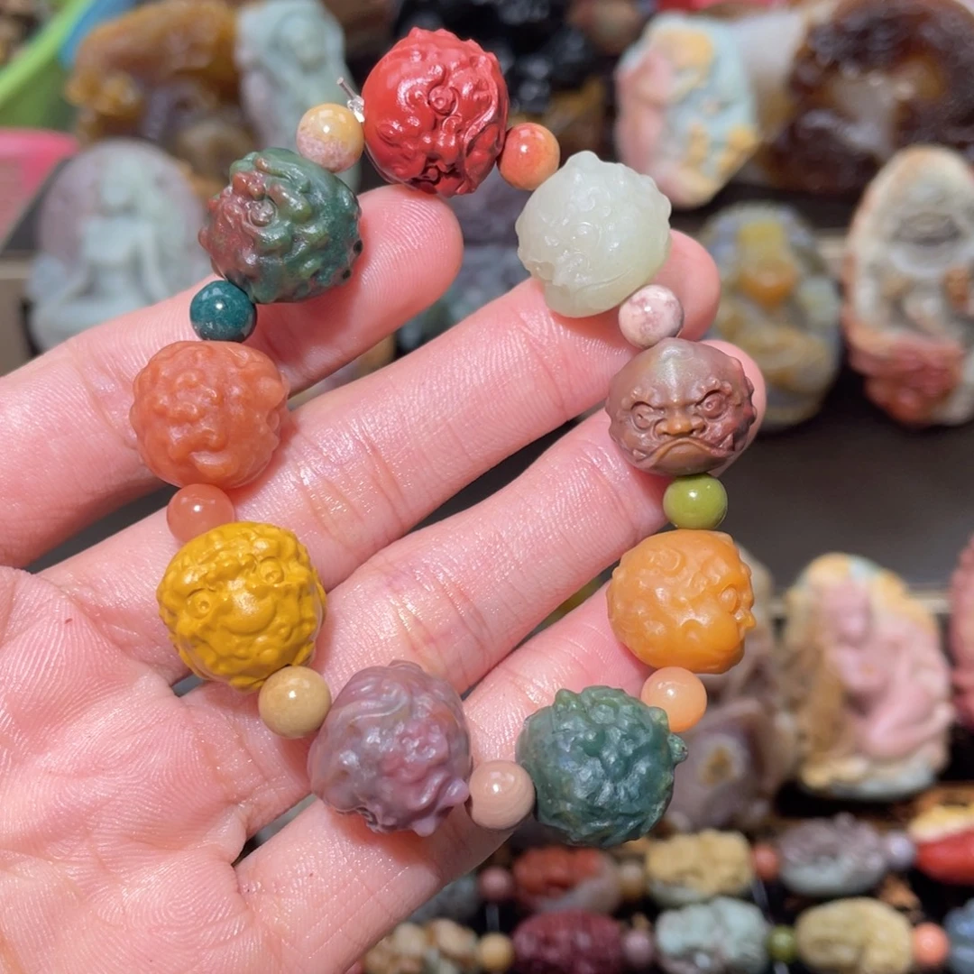 石英质玉未镶嵌手串