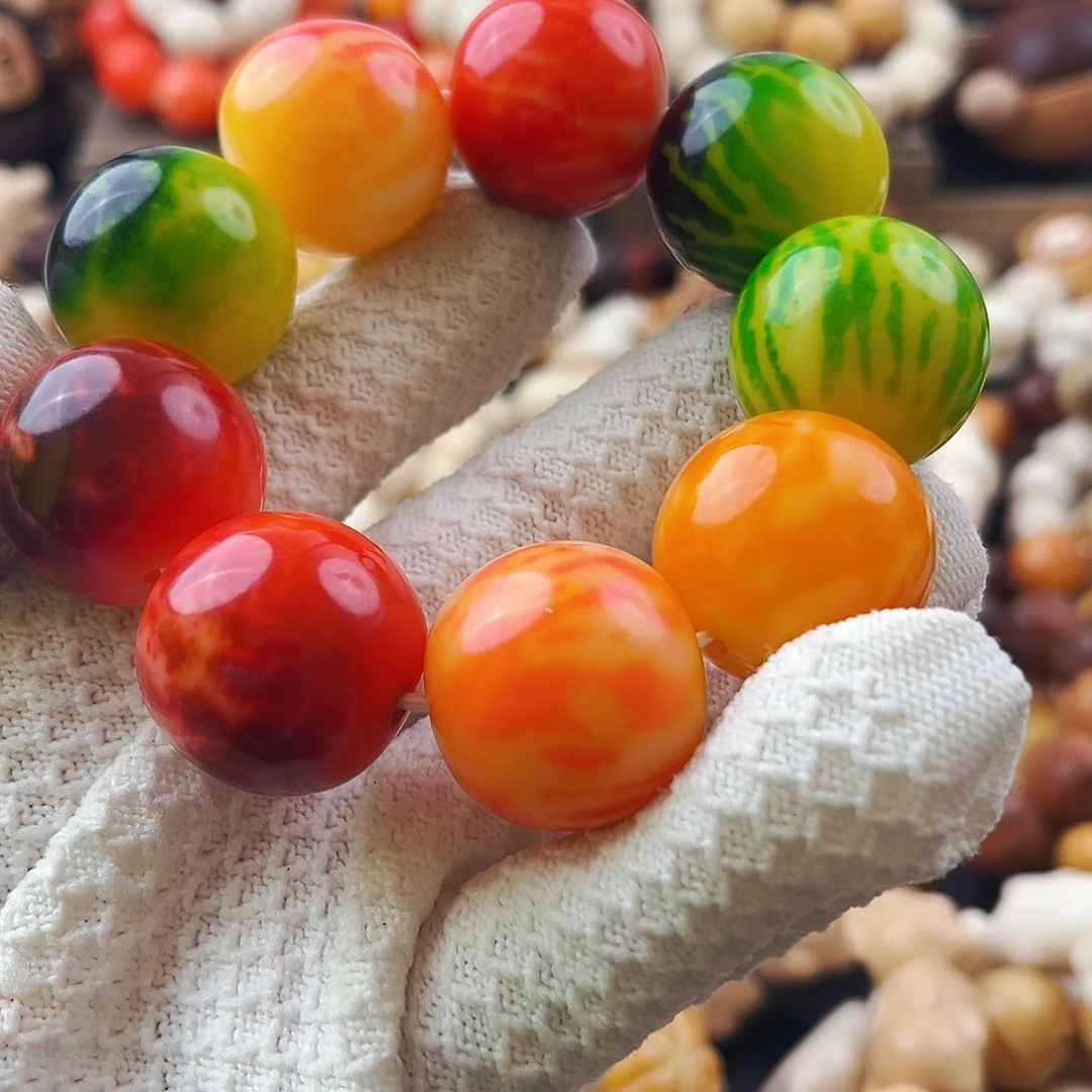 菩提根/象牙果手串新品卡26菩提凤凰纹