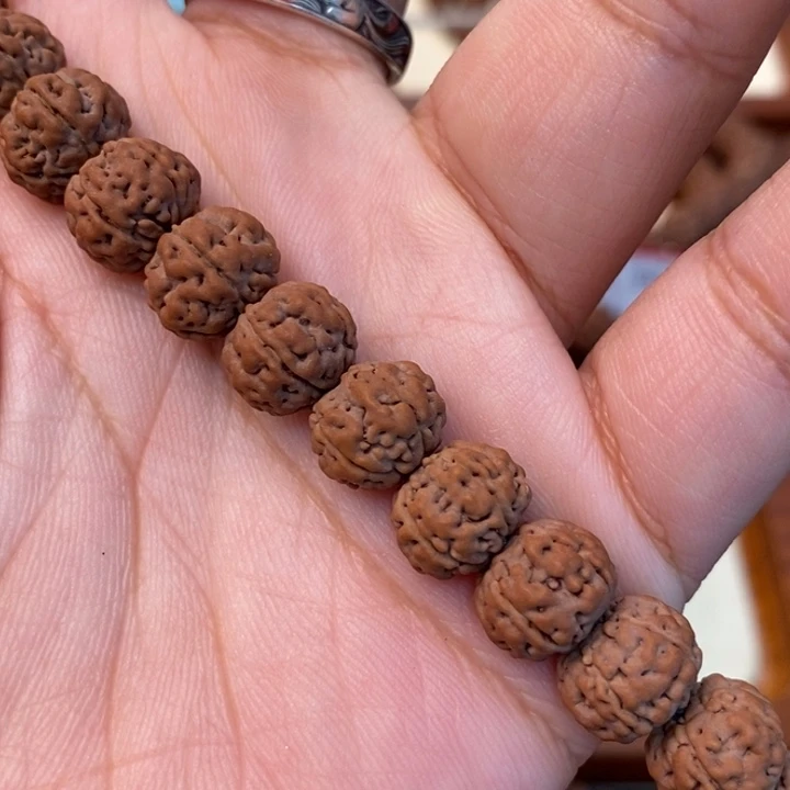 无***言吊坠金刚菩提纯血手持