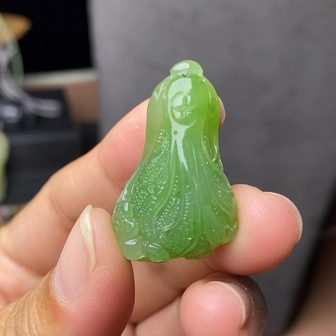 和田玉（碧玉）未镶嵌颈饰