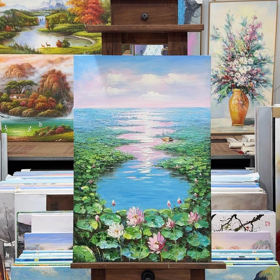 油画6090油画作品展作品展作品集展