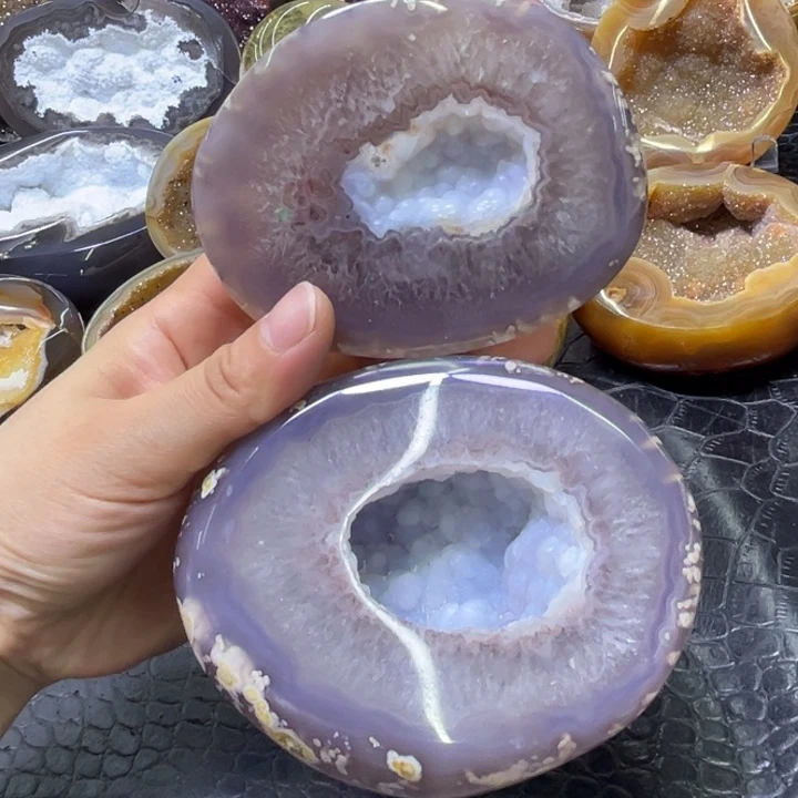 未镶嵌发饰水晶紫皮葡萄盆