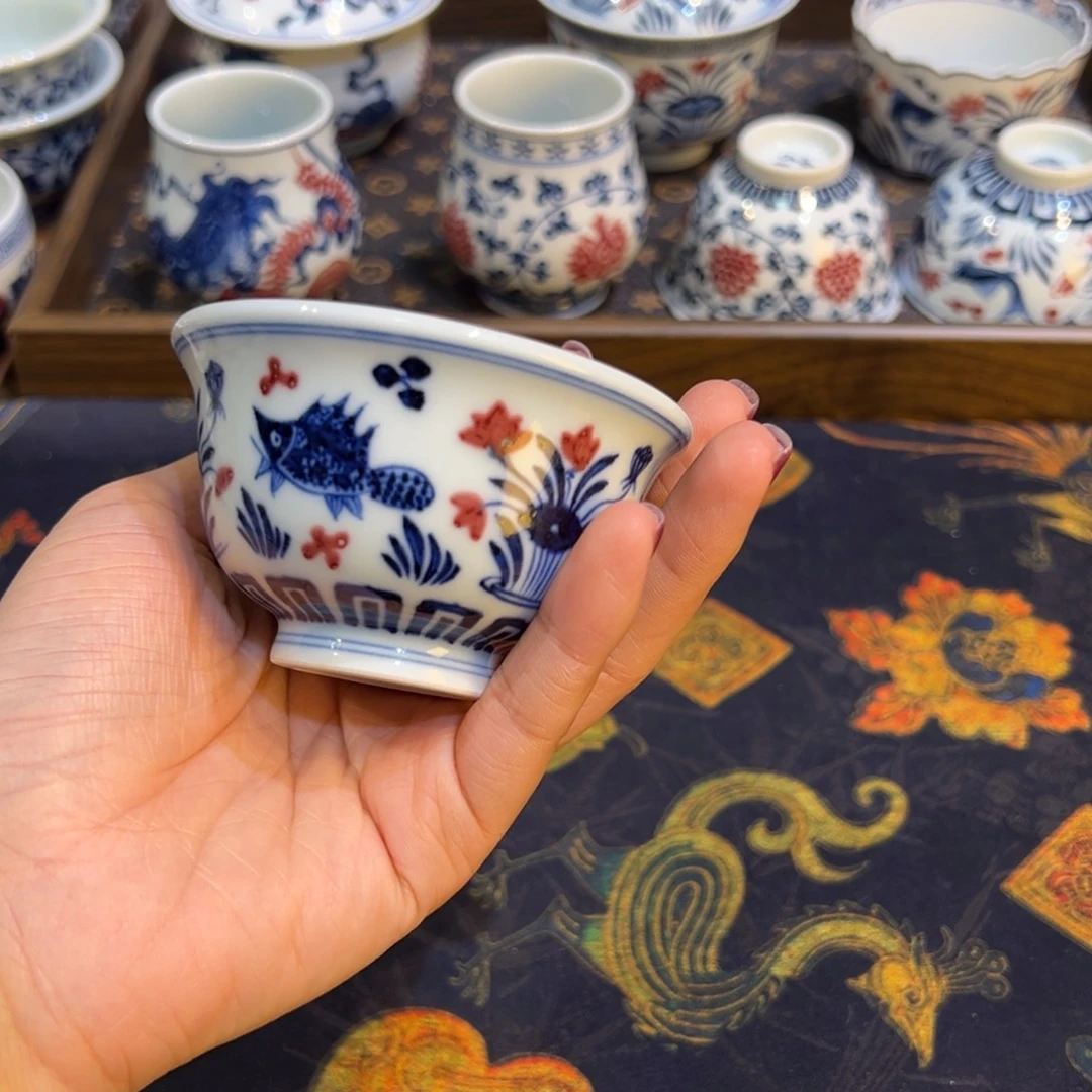 景德镇陶瓷手工手绘