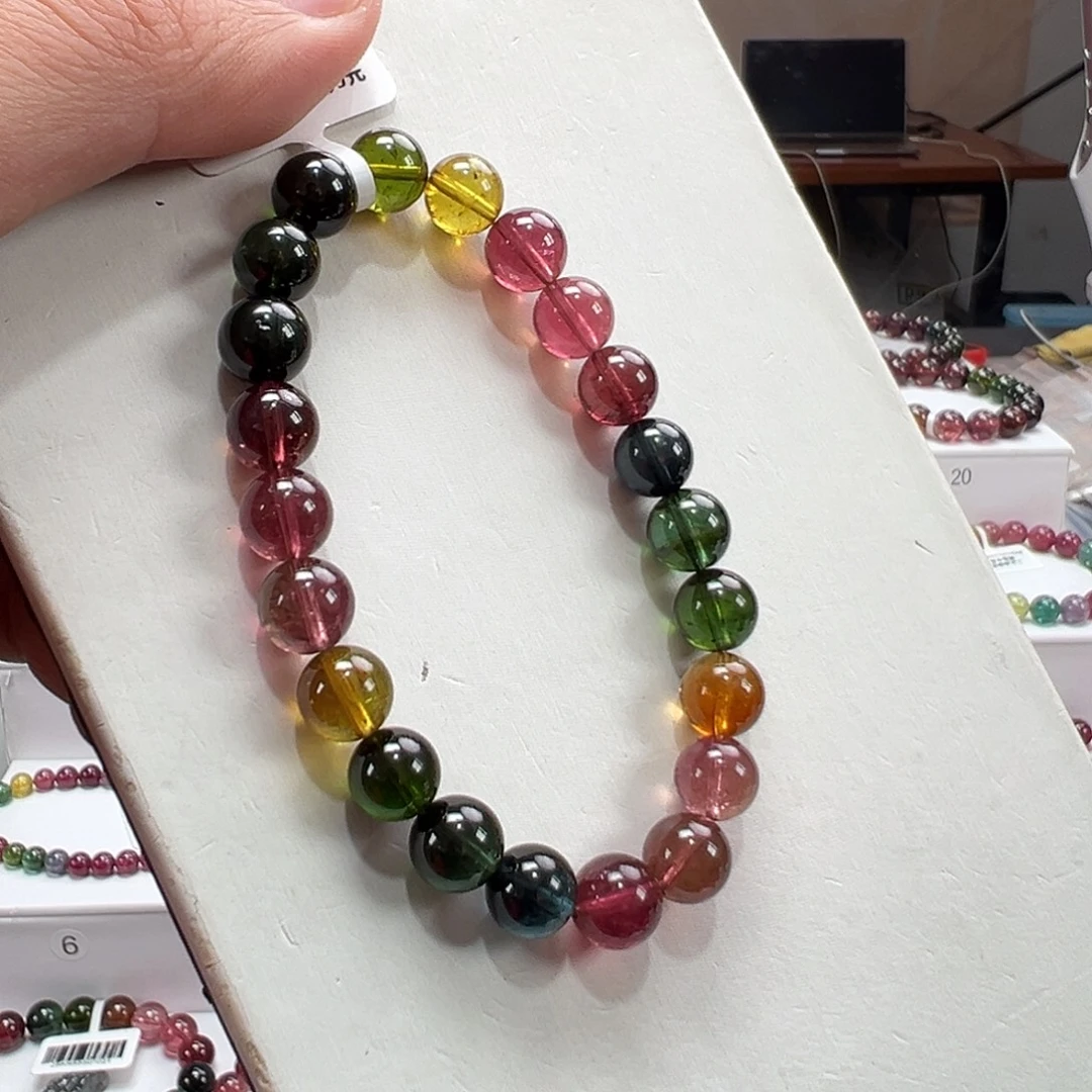 手串未镶嵌碧玺8.5mmmmmmmmm