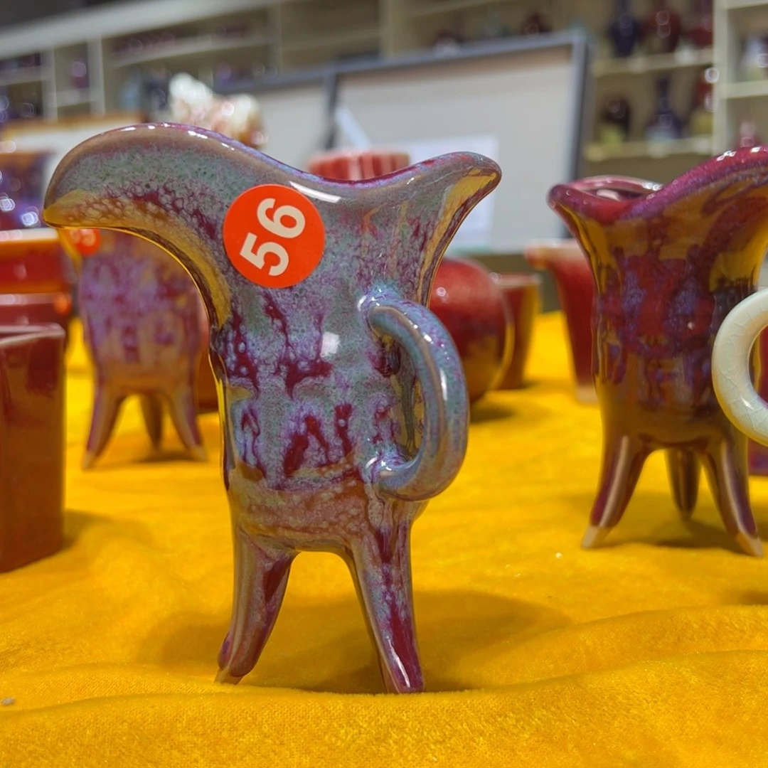 摆件郑家钧窑摆件