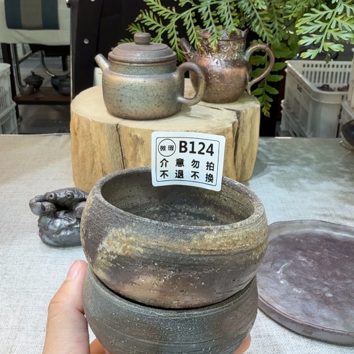 陶盘柴烧福利新品多多