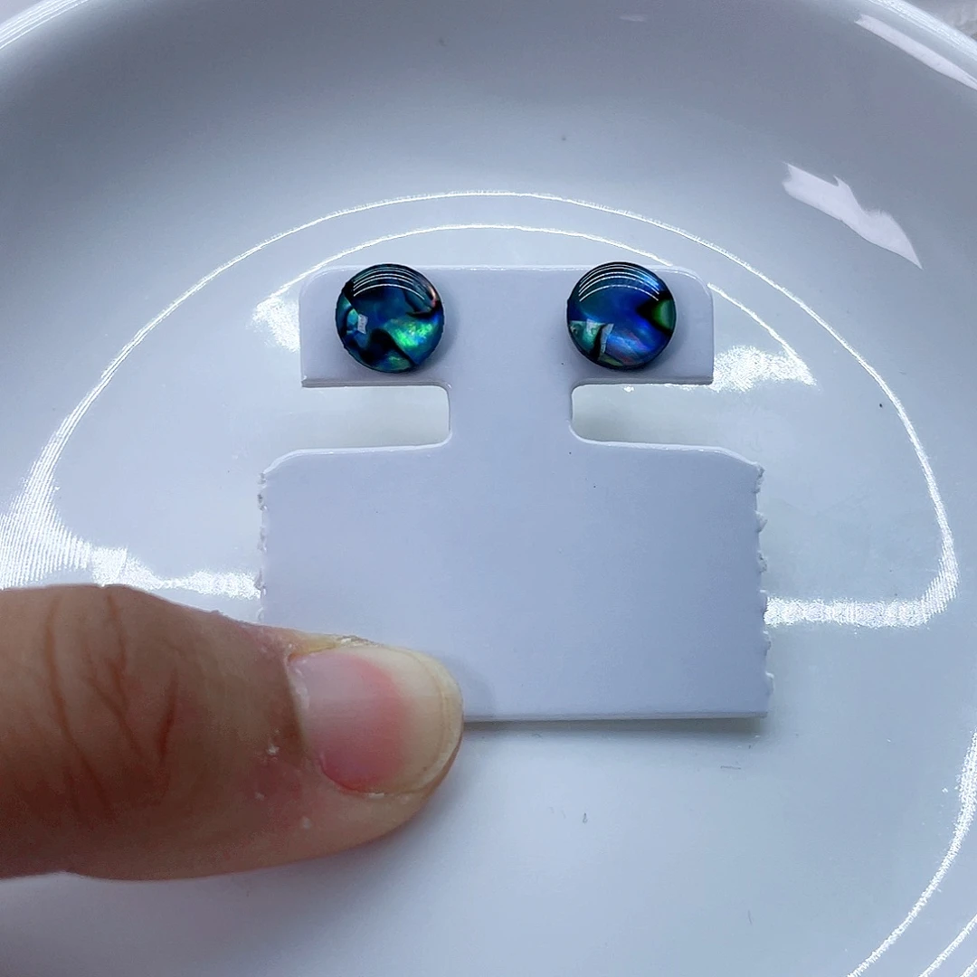 银S925镶嵌耳饰淡水珍珠