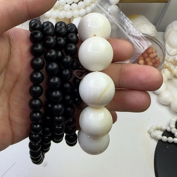 东非黑黄檀（紫光檀）手串/手链丸*2.0手串1号