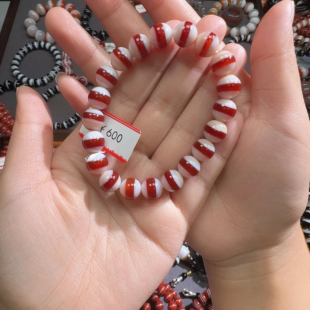 玛瑙/玉髓未镶嵌手链