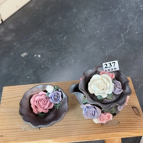 山泉造物手工制作柴烧237一套