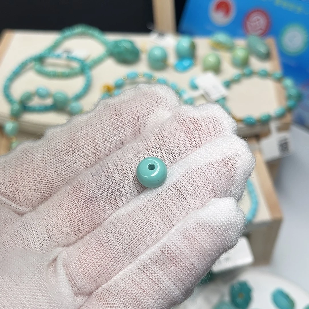 绿松石未镶嵌珠宝半成品