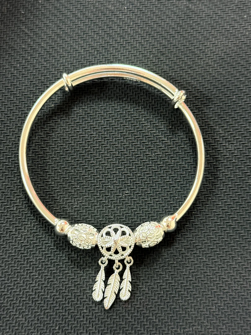 精品银手镯（无礼盒） S012