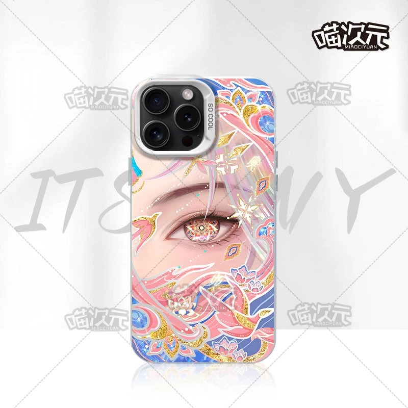 国风虞姬二次元手机壳防指纹爆款动漫浮雕适用苹果华为小米ins风