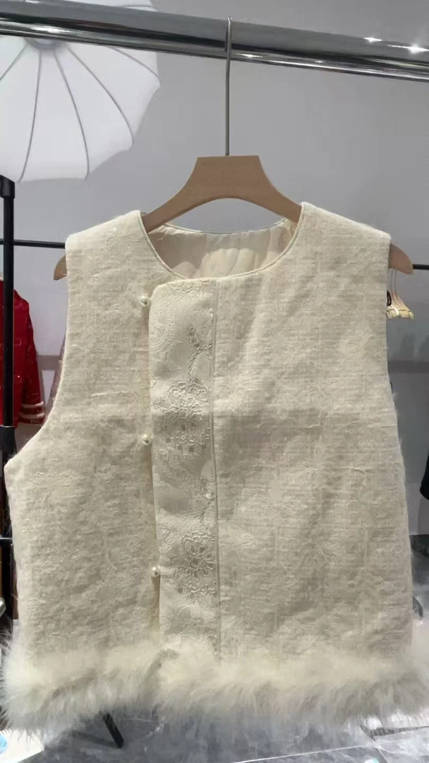 羽希推荐轻奢加棉马甲013