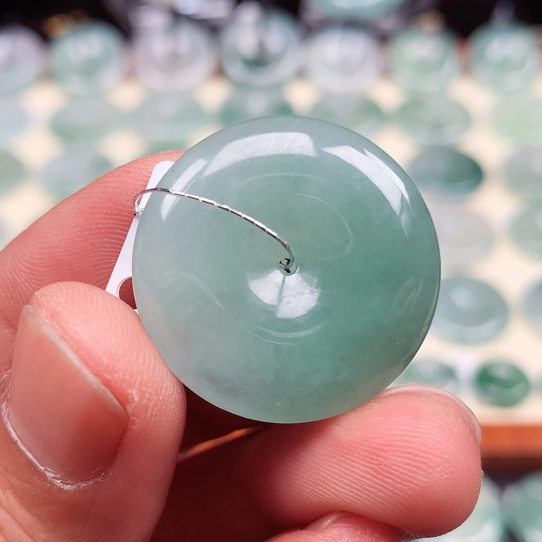 颈饰未镶嵌翡翠26.9-5.9mm