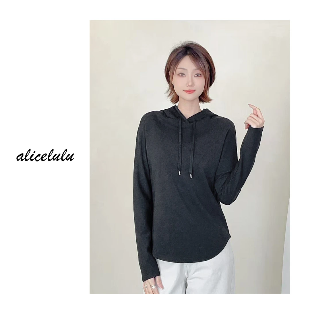 5 alicelulu“静心”时尚卫衣 慵懒连帽 绵柔细腻 81011