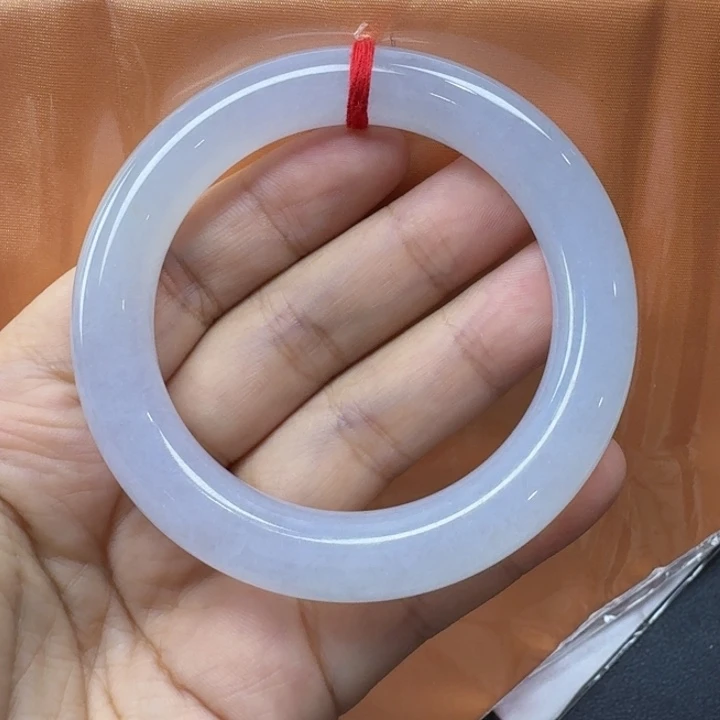 未镶嵌手镯翡翠52.3胖圆条