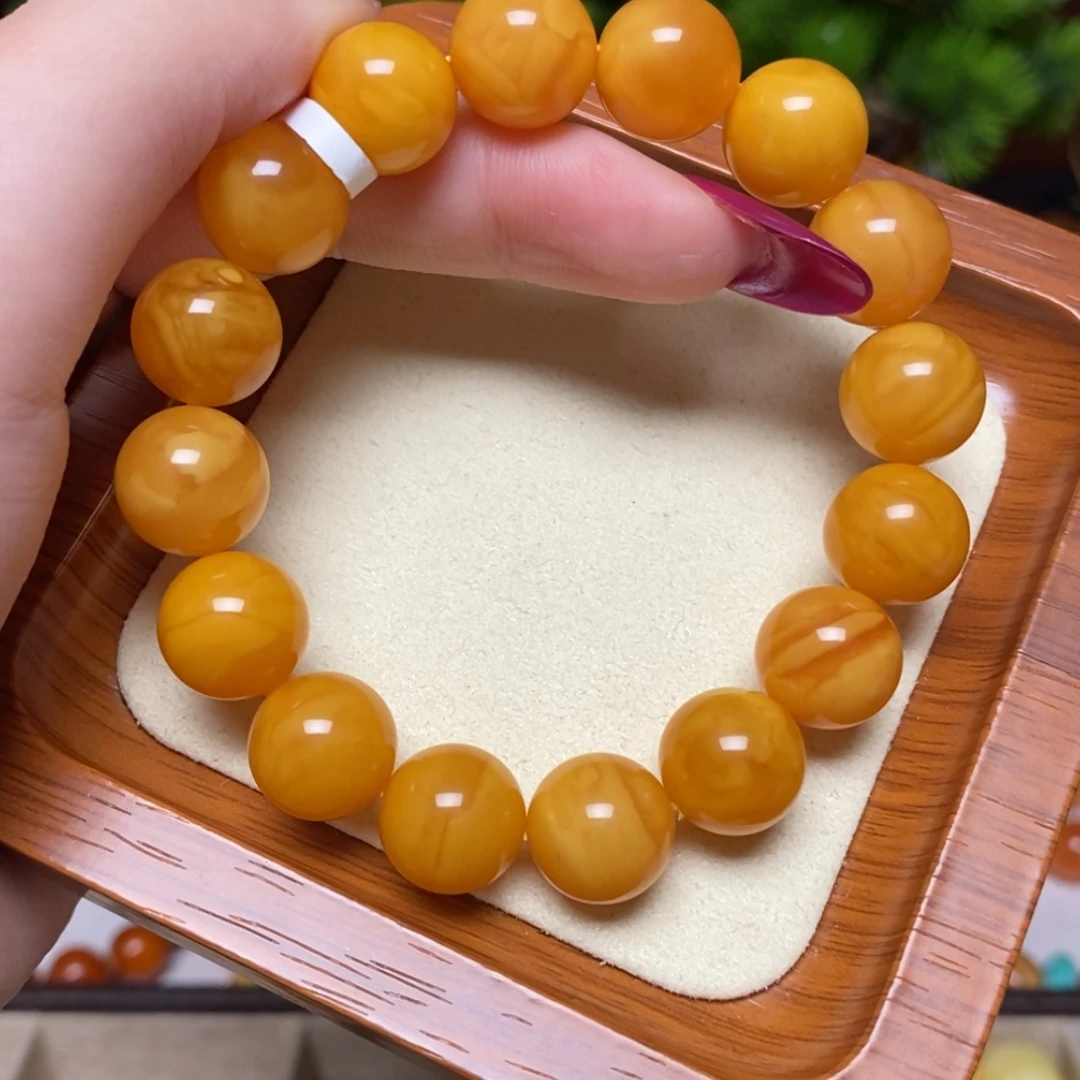 【闪购商品】蜜蜡颈饰未镶嵌手串