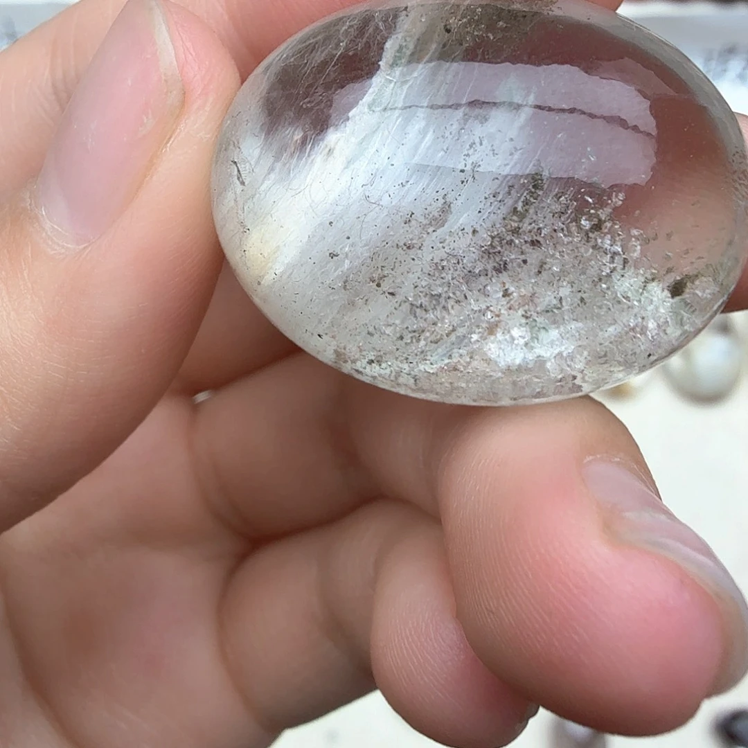 苹***绿未镶嵌珠宝半成品紫晶