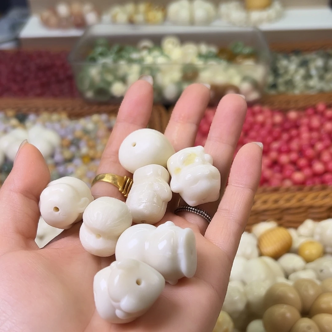 喵***～菩提根/象牙果手串瑕疵