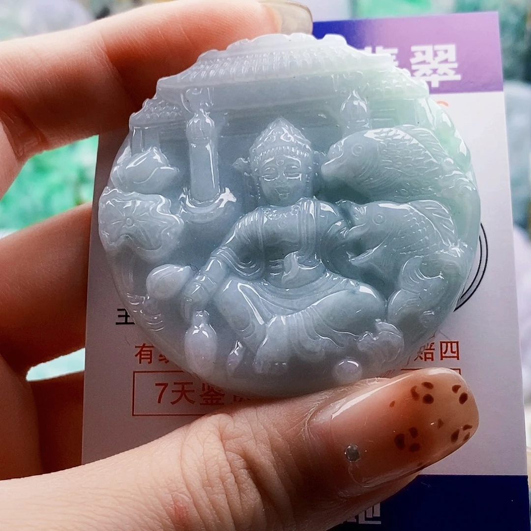 吊坠(不含链)未镶嵌翡翠