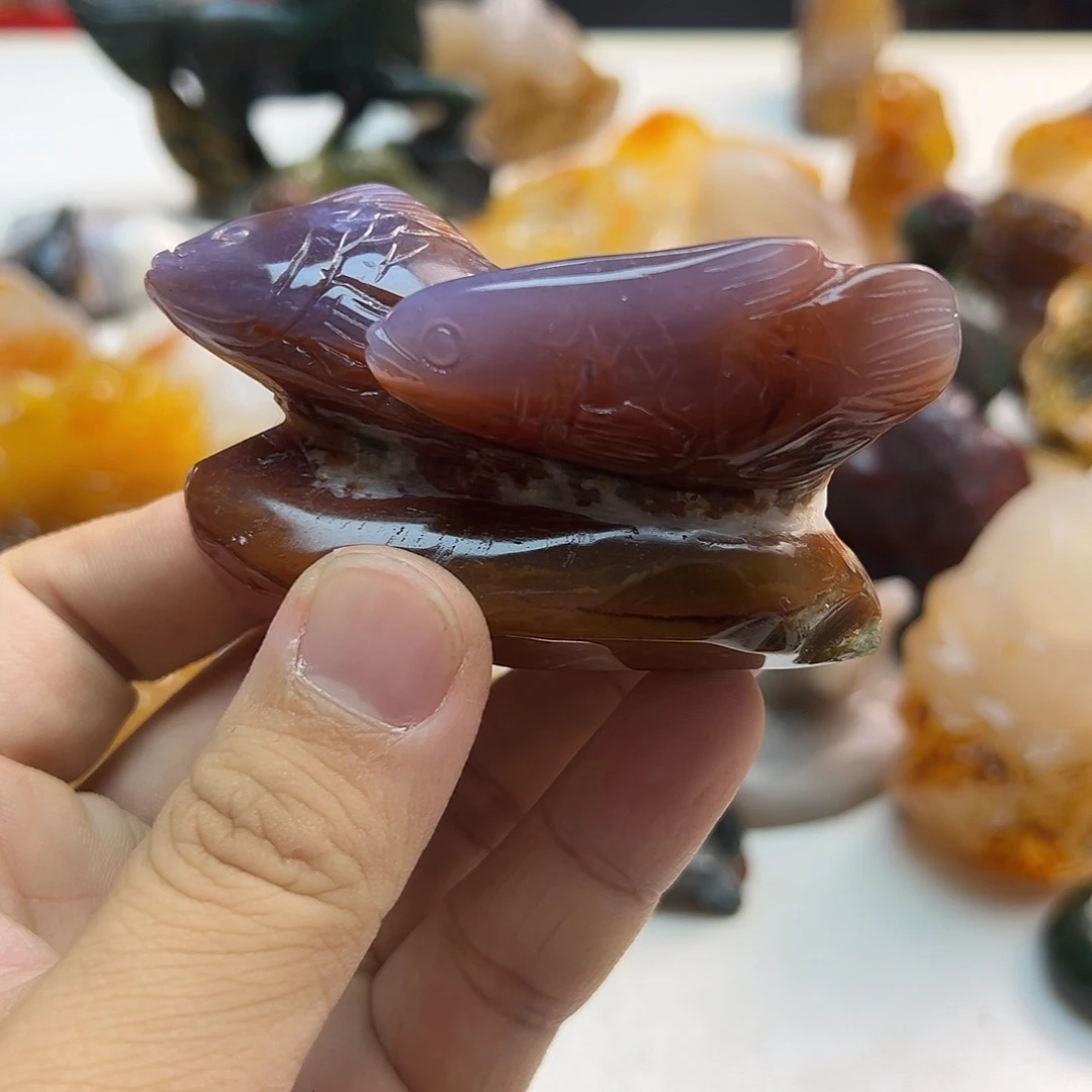 玛瑙/玉髓合金颈饰