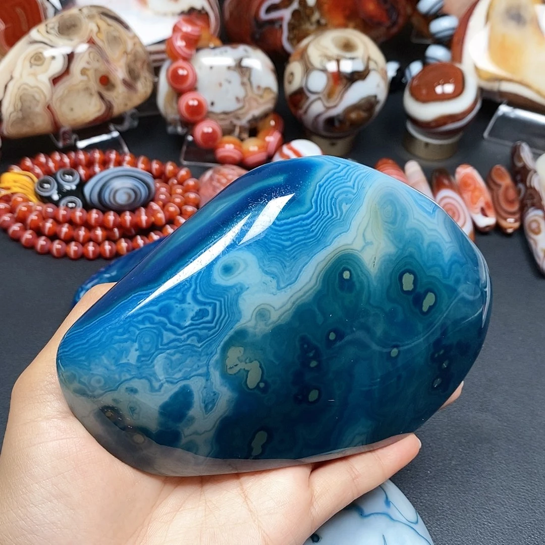 玛瑙/玉髓三毛未镶嵌没*