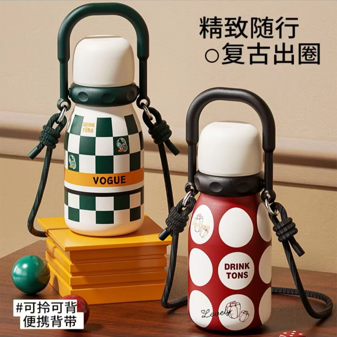 2025新款学生【3饮杯】吸管水杯便携儿童保温杯子专用水壶小学生