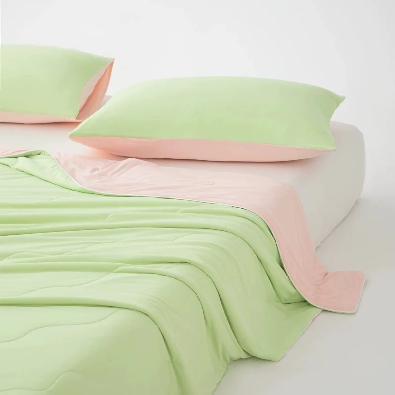 【展鹏专属】-冬羚鸟-ZI1-锦纶氨纶凉感西瓜夏凉被