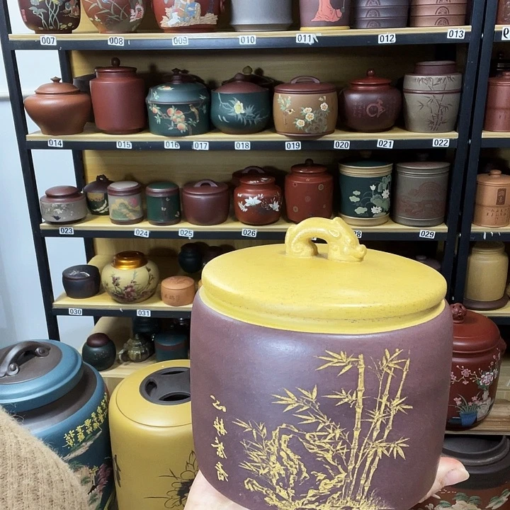 紫砂茶叶罐紫砂茶叶罐